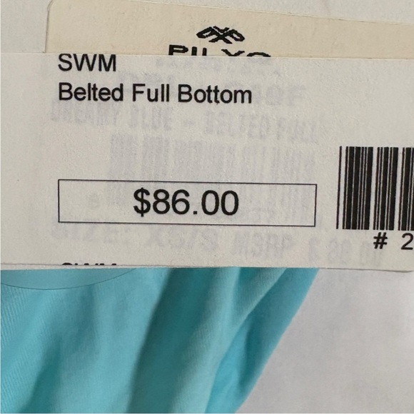 PQ Swim Pilyq Low rise Beaded Bikini Swimsuit Bottom Size XS/S NEW - Picture 9 of 9